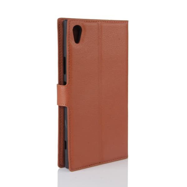 Sony Xperia XA1 Ultra - Retro Plånboksfodral - Brunt
