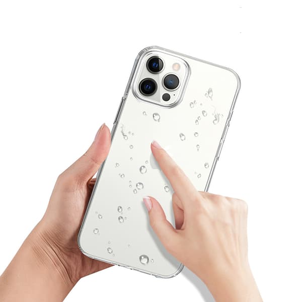 iPhone 13 Pro - Stilsäkert Stötdämpande Silikonskal LEMAN