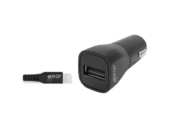 GEAR Laturi 12/24V 1xUSB
