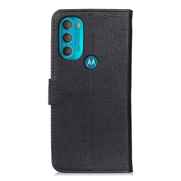 KHAZNEH Motorola Moto G71 5G Plånboksfodral - Svart