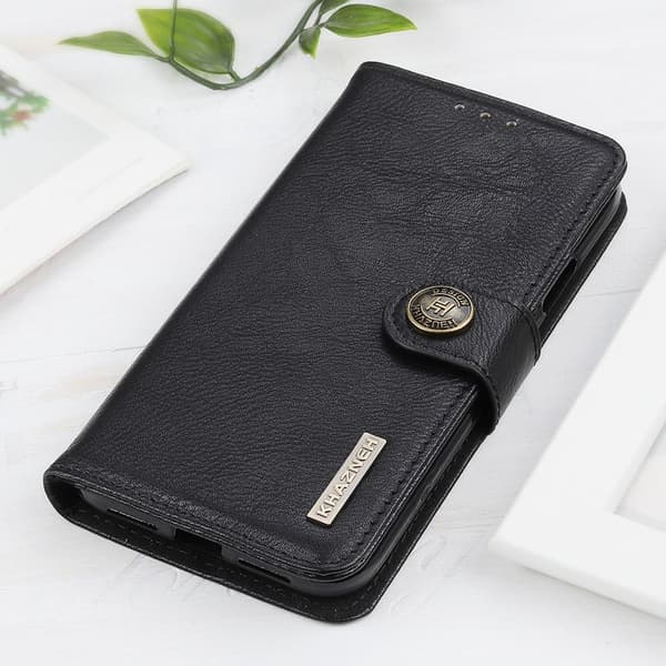 KHAZNEH Motorola Moto G71 5G Plånboksfodral - Svart