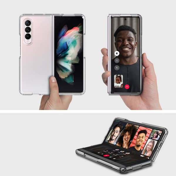 Samsung Galaxy Z Fold 3 - Stötdämpande Stilrent Silikonskal