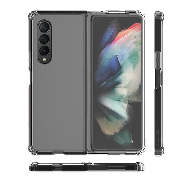 Samsung Galaxy Z Fold 3 - Stötdämpande Stilrent Silikonskal