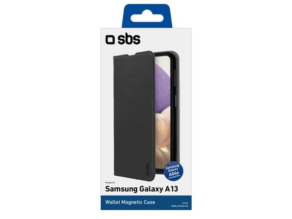 SBS TEBKLITESAA13K, Lommebok-etui, Samsung, Samsung Galaxy A13, 16,5 cm (6.5"), Sort