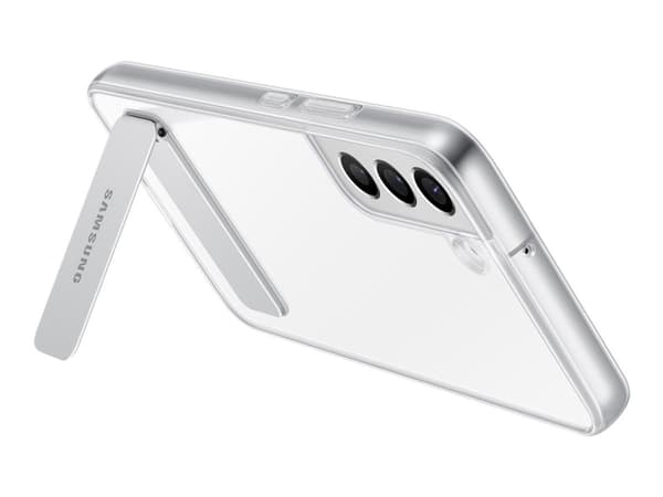 Samsung EF-JS906 - Baksidesskydd för mobiltelefon - polykarbonat, termoplastisk polyuretan (TPU) - transparent - för Galaxy S22+