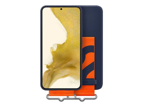 Samsung EF-GS906 - Baksidedeksel for mobiltelefon - marineblå - for Galaxy S22+