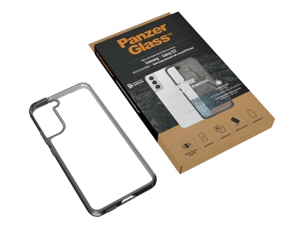 PanzerGlass 0371, Suojus, Samsung, Samsung - Galaxy S22, Musta