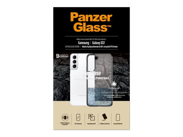 PanzerGlass 0371, Suojus, Samsung, Samsung - Galaxy S22, Musta