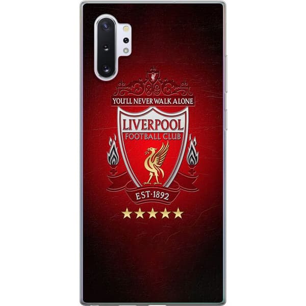 Samsung Galaxy Note10+ Gennemsigtig cover YNWA Liverpool