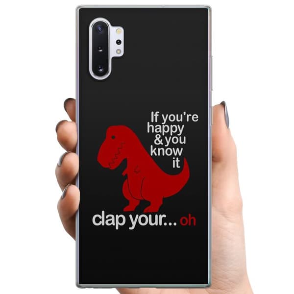 Samsung Galaxy Note10+ TPU Mobilcover Dinosaur