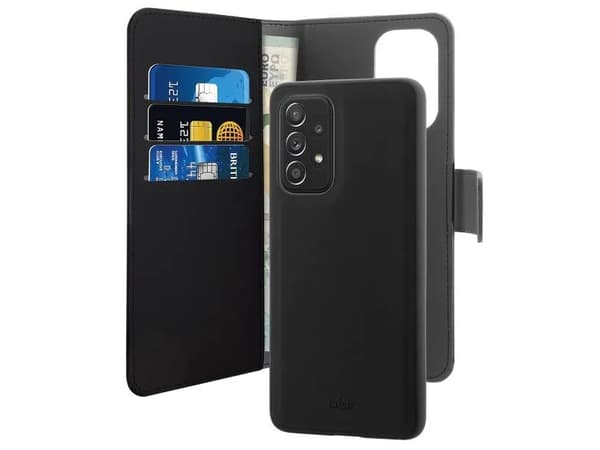 SBS Puro bokveske Galaxy A53 svart (SGA53BOOKC3BLK)