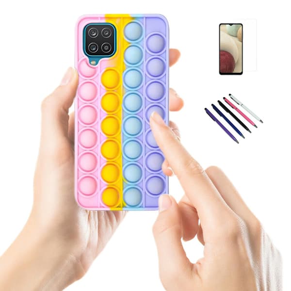 Samsung Galaxy A12 / A12 5G - Kuori / Suoja Pop It Fidget