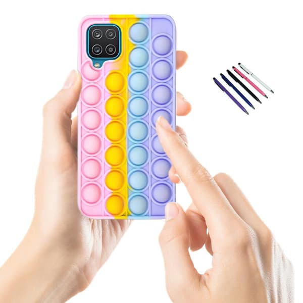 Samsung Galaxy A12 / A12 5G - Kuori / Suoja Pop It Fidget