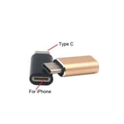 Lightning iPhone Female to Type C USB-C Male Charger Adapter