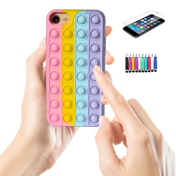 iPhone 7/8/SE (2020 & 2022) - Cover / Beskyttelse Pop It Fidget