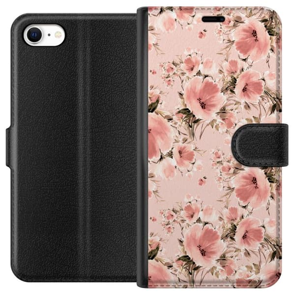 Apple iPhone 6s Lompakkokotelo Kukkia