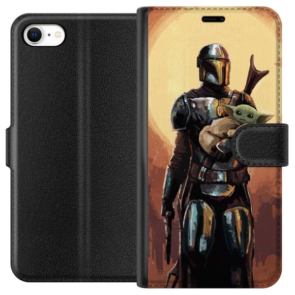 Apple iPhone 6s Lompakkokotelo Baby Yoda