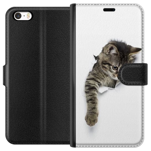 Apple iPhone 5s Tegnebogsetui Kat