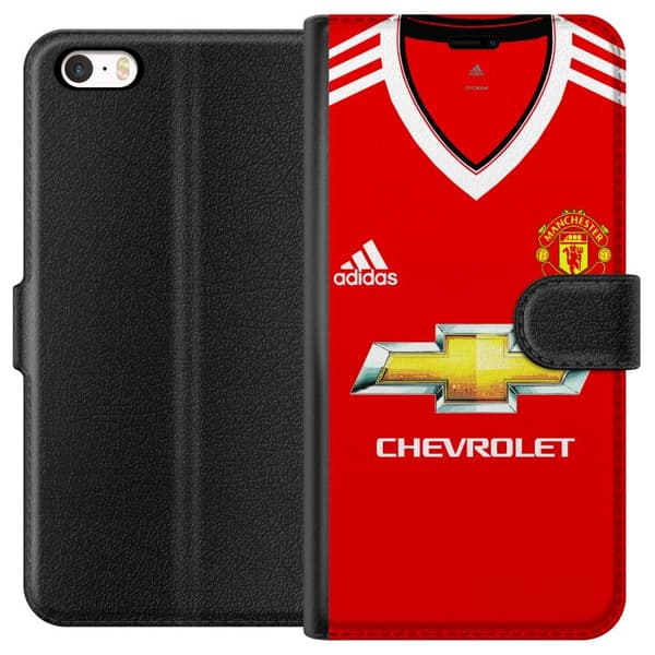 Apple iPhone SE (2016) Tegnebogsetui Manchester United FC