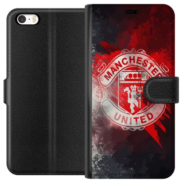 Apple iPhone SE (2016) Lommeboketui Manchester United FC