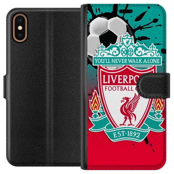 Apple iPhone XS Lompakkokotelo Liverpool