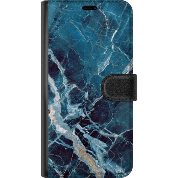 Apple iPhone XS Tegnebogsetui Marmar