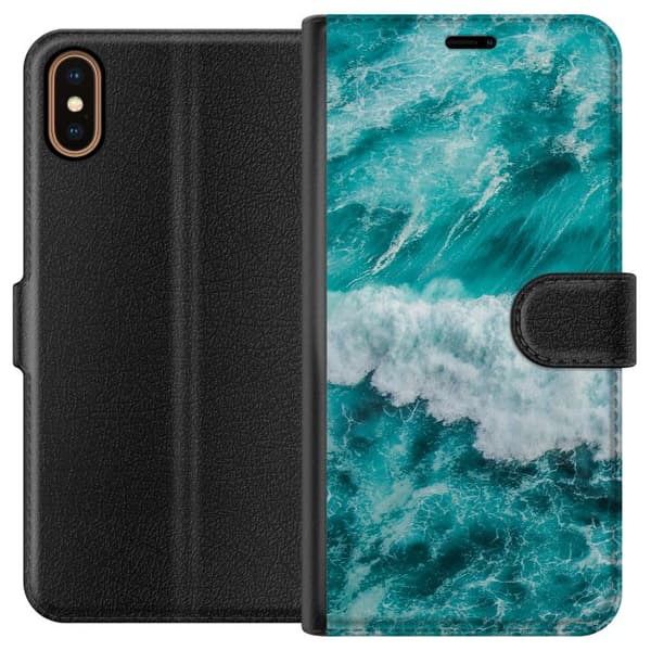 Apple iPhone XS Lommeboketui Hav