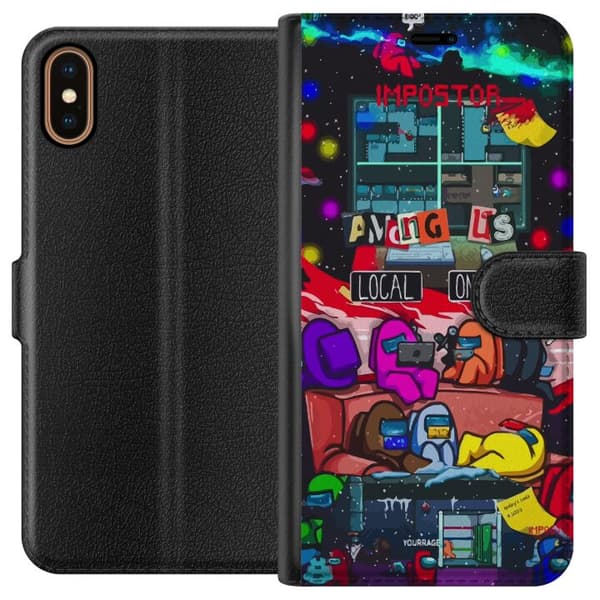Apple iPhone XS Tegnebogsetui Among Us