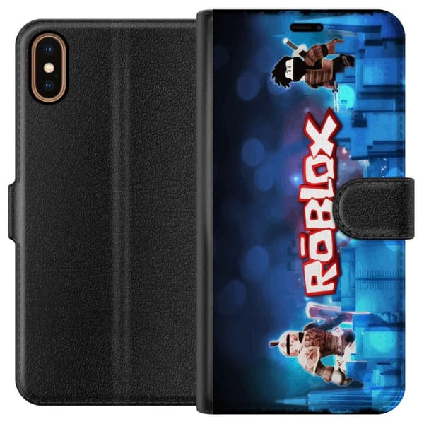 Apple iPhone XS Tegnebogsetui Roblox