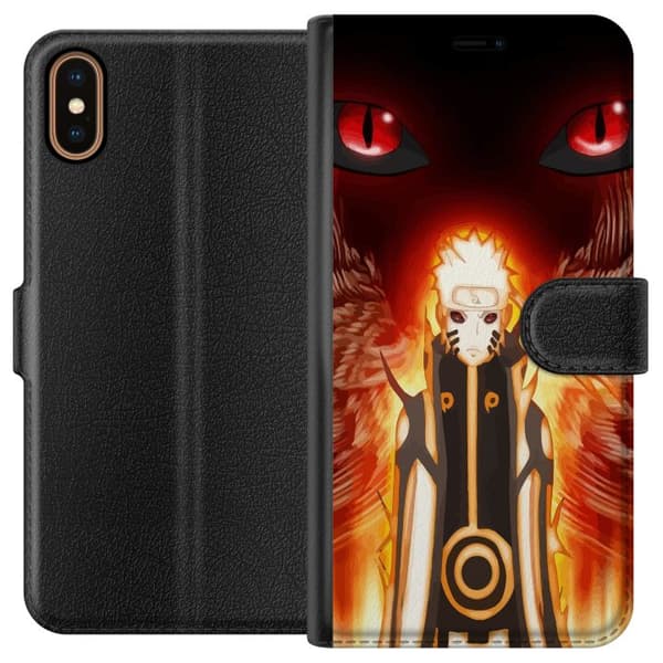 Apple iPhone XS Lommeboketui Naruto
