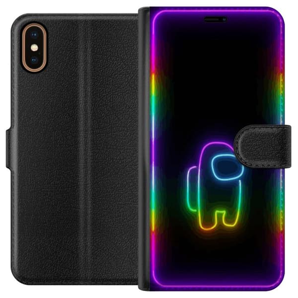 Apple iPhone XS Lompakkokotelo Among Us 2024