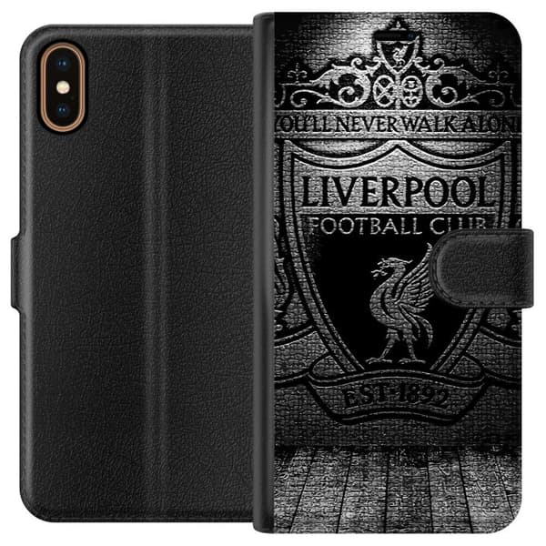 Apple iPhone XS Lommeboketui Liverpool FC