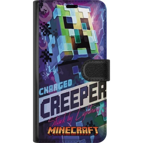 Apple iPhone XS Lompakkokotelo Minecraft
