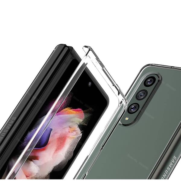 Skyddande Smidigt FLOVEME Skal - Samsung Galaxy Z Fold 3