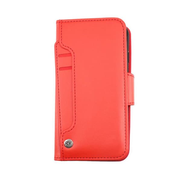 Rvelon iPhone 13 Pro Plånboksfodral - Röd
