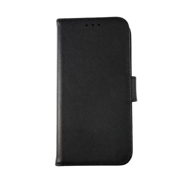 iPhone 13 Pro - Genuint plånboksfodral - Svart