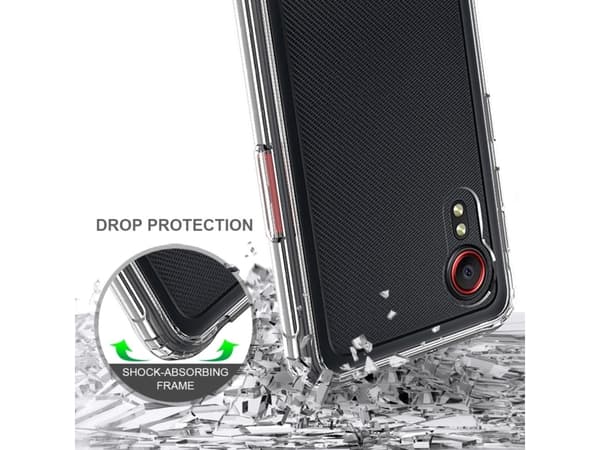 JT BERLIN 4260464227443, Suojus, Samsung, Samsung Galaxy Xcover 5, 13,5 cm (5.3"), Läpinäkyvä