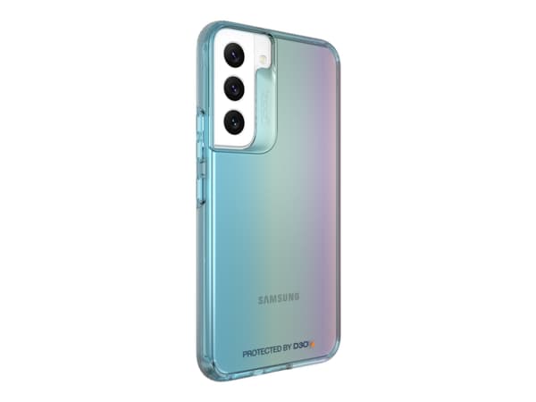 Gear4 Milan - Takakuori matkapuhelimelle - värisävyllä ja kauniilla yksityiskohdilla - D3O Crystalex - aurora - Samsung Galaxy S22 -puhelimelle