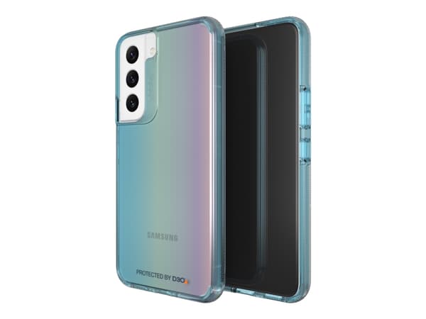 Gear4 Milan - Takakuori matkapuhelimelle - värisävyllä ja kauniilla yksityiskohdilla - D3O Crystalex - aurora - Samsung Galaxy S22 -puhelimelle