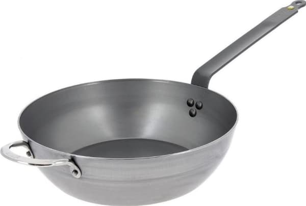 de Buyer Country fry pan staal Mineral bijenwas 32cm
