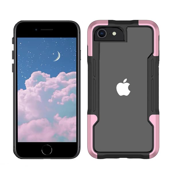 iPhone 8 - Skyddande Armor Skal Rosa