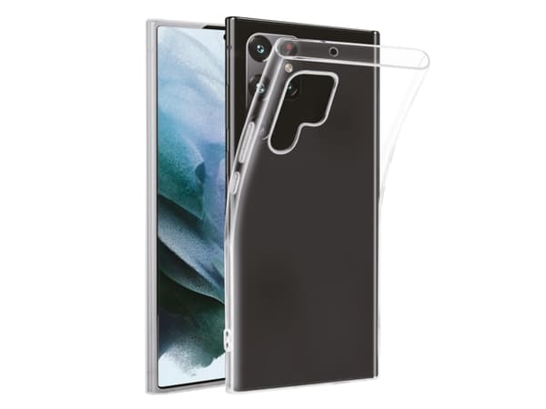 Vivanco Super Slim, Etui, Samsung, Galaxy S22 Ultra, 17,3 cm (6.8"), Gjennomsiktig