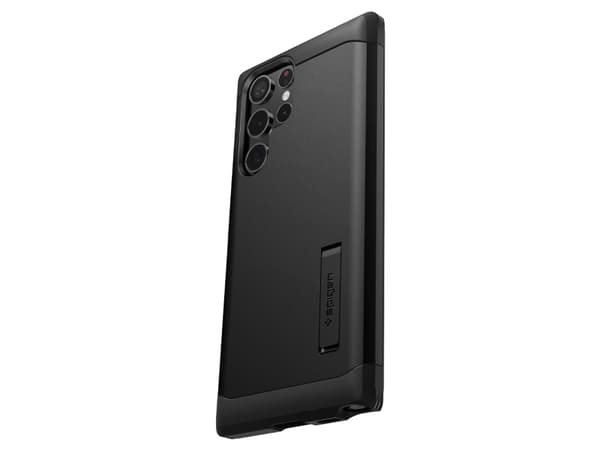 Spigen Tough Armor, Etui, Samsung, Galaxy S22 Ultra 5G, 17,3 cm (6.8"), Sort