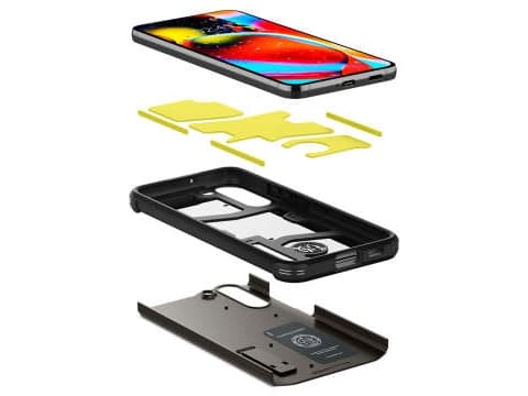 Spigen Tough Armor Military Grade, skydd, Samsung, Galaxy S22 5G, 15,5 cm (6.1"), Brons