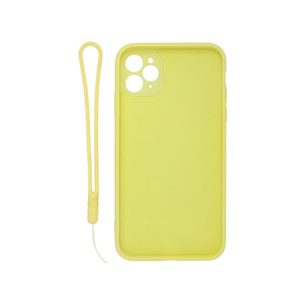 iPhone 11 Pro Mjuk silikonfodral , Gul