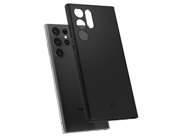Spigen Thin Fit, Etui, Samsung, Galaxy S22 Ultra 5G, 17,3 cm (6.8"), Sort