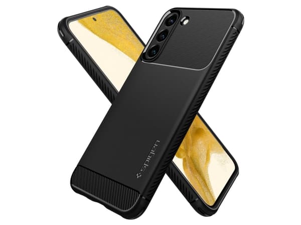Spigen Rugged Armor, suojakuori, Samsung, Galaxy S22 5G, 15,5 cm (6.1"), Lajittelu