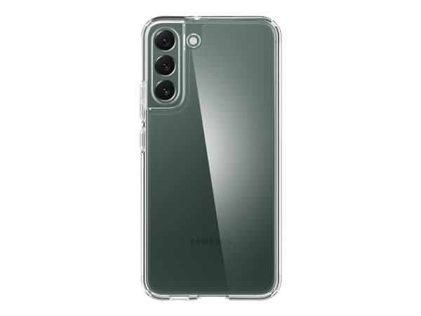 Spigen Ultra Hybrid - Baksidedeksel for mobiltelefon - polykarbonat, termoplast-polyuretan (TPU) - krystallklar - for Samsung Galaxy S22