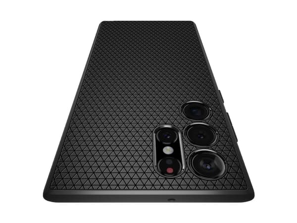 Spigen Liquid Air, Etui, Samsung, Galaxy S22 Ultra 5G, 17,3 cm (6.8"), Sort
