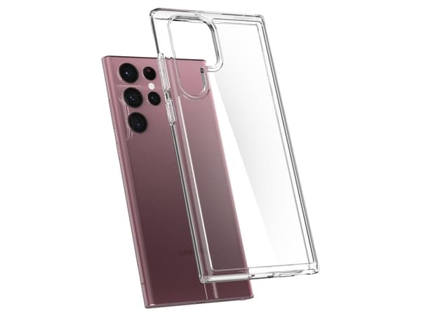 Spigen Ultra Hybrid, Etui, Samsung, Galaxy S22 Ultra 5G, 17,3 cm (6.8"), Gjennomsiktig